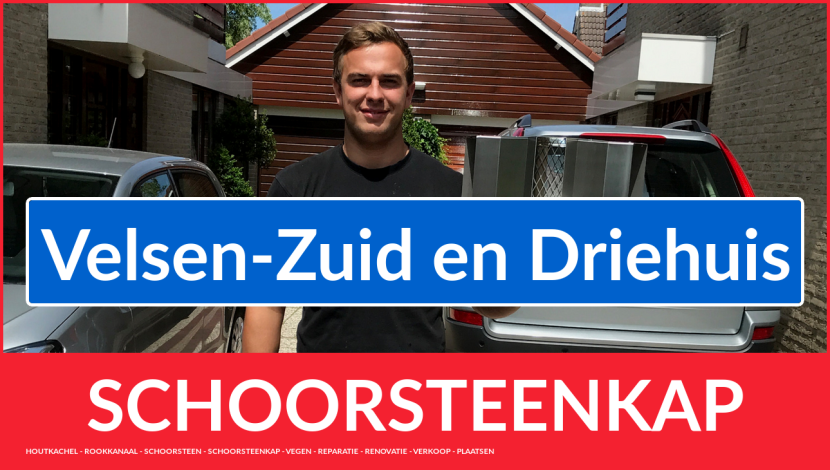 schoorsteenkappen vervangen in Velsen-Zuid en Driehuis